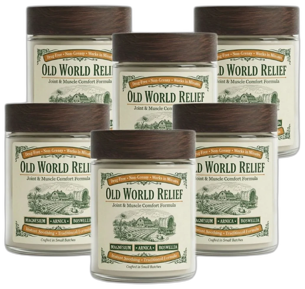 Old World Relief 6-jar offer